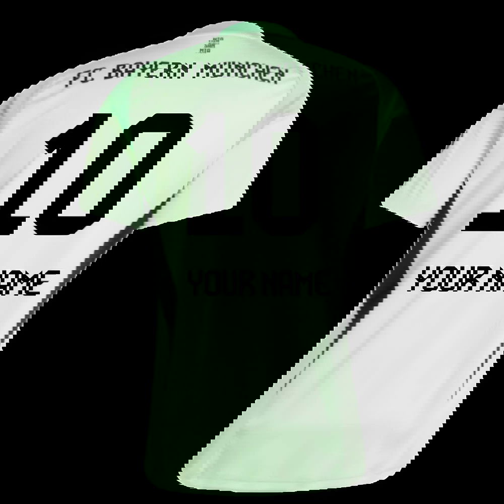 2025-2026 Bayern Munich Home Goalkeeper Shirt (Glory Mint) (Your Name)
