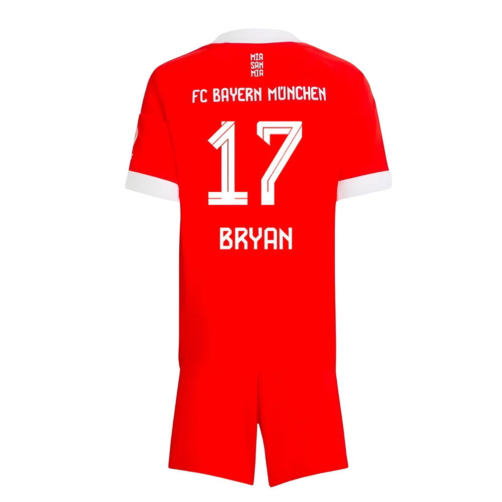 2025-2026 Bayern Munich Home Mini Kit (Bryan 17)