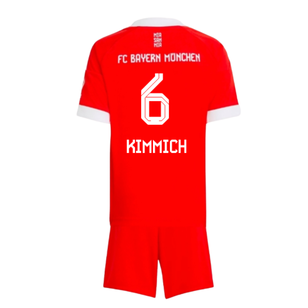 2025-2026 Bayern Munich Home Mini Kit (Kimmich 6)