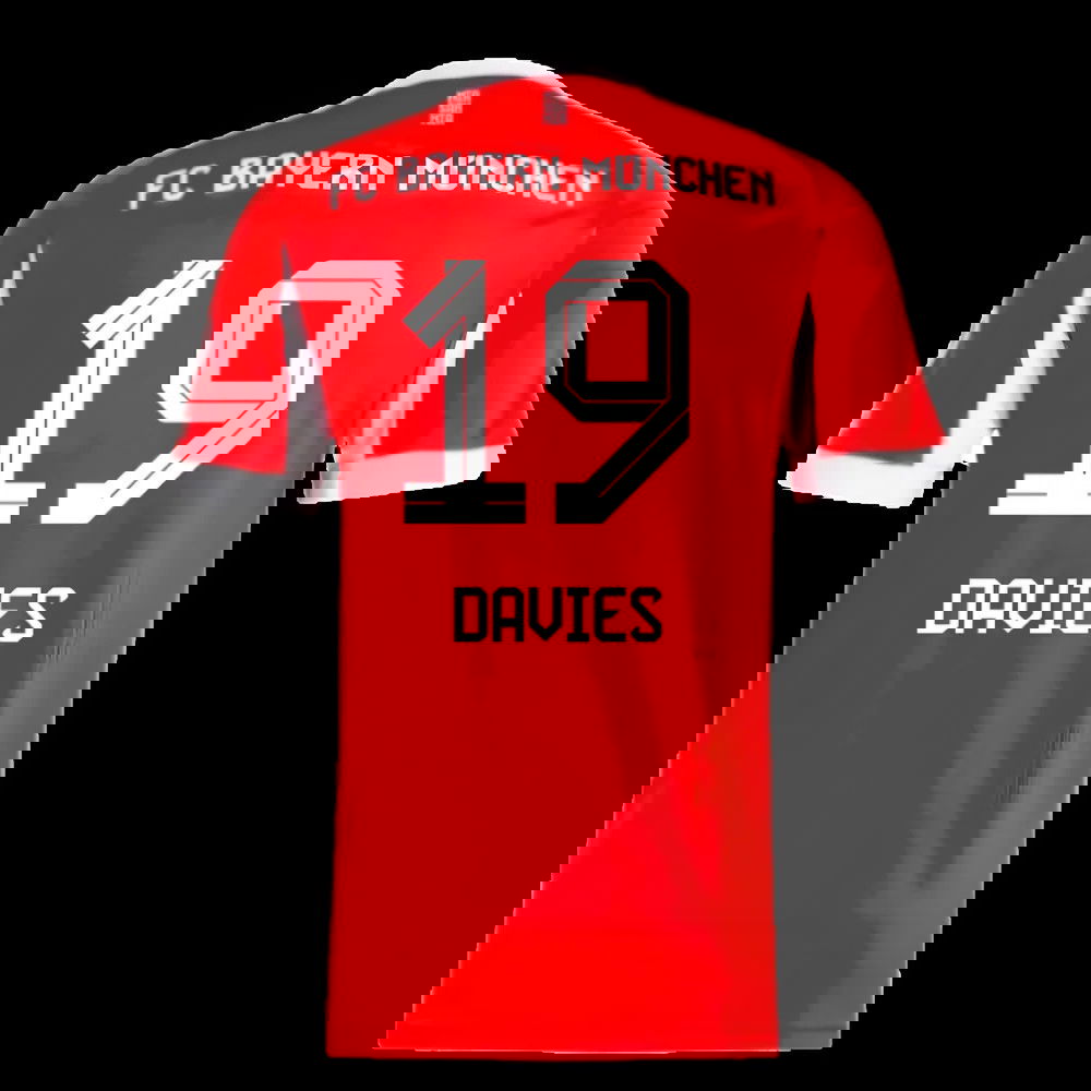 2025-2026 Bayern Munich Home Shirt (Davies 19)