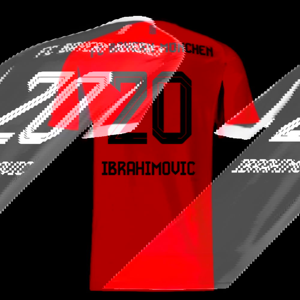 2025-2026 Bayern Munich Home Shirt (Ibrahimovic 20)