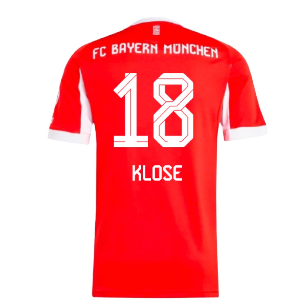 2025-2026 Bayern Munich Home Shirt (Klose 18)