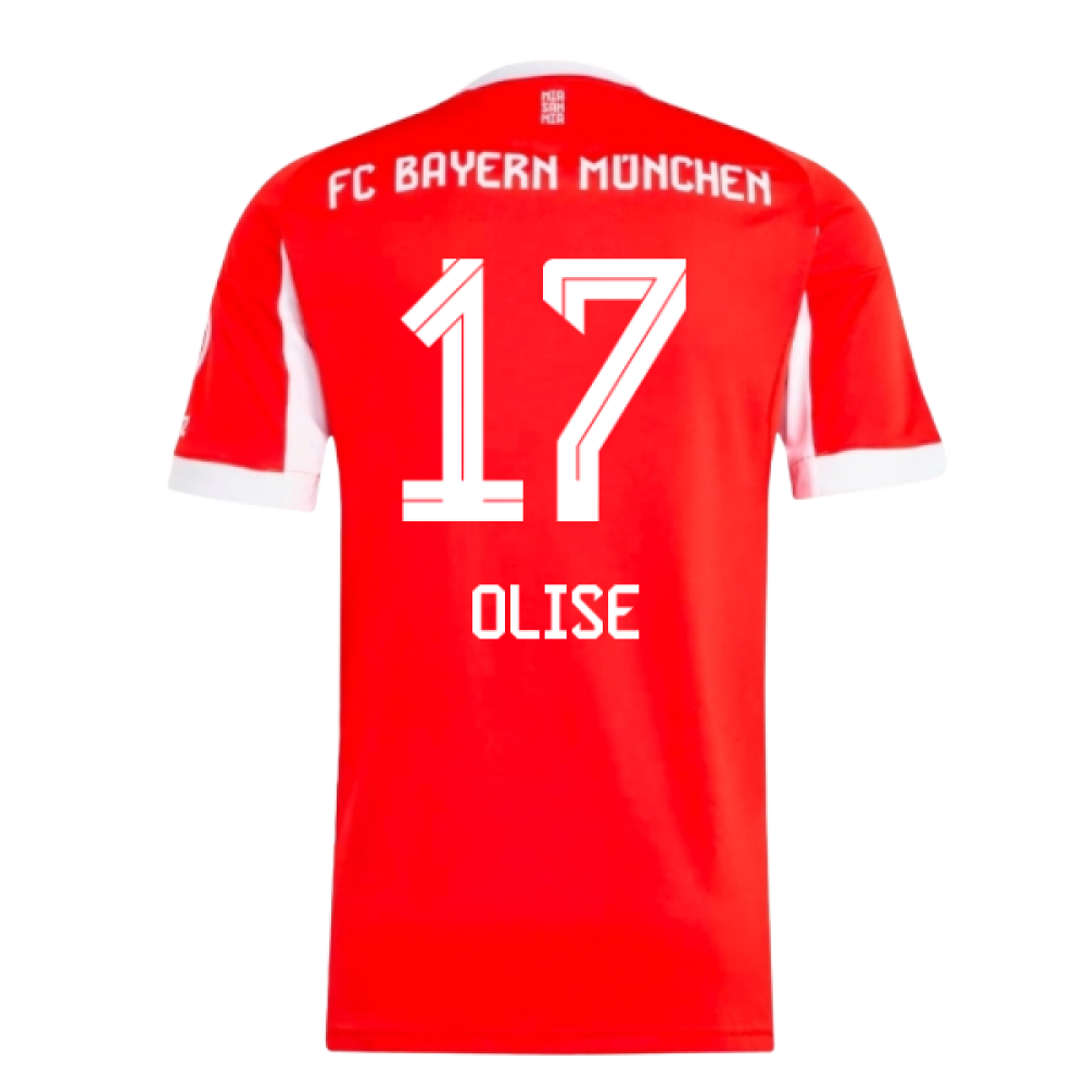2025-2026 Bayern Munich Home Shirt (Olise 17)