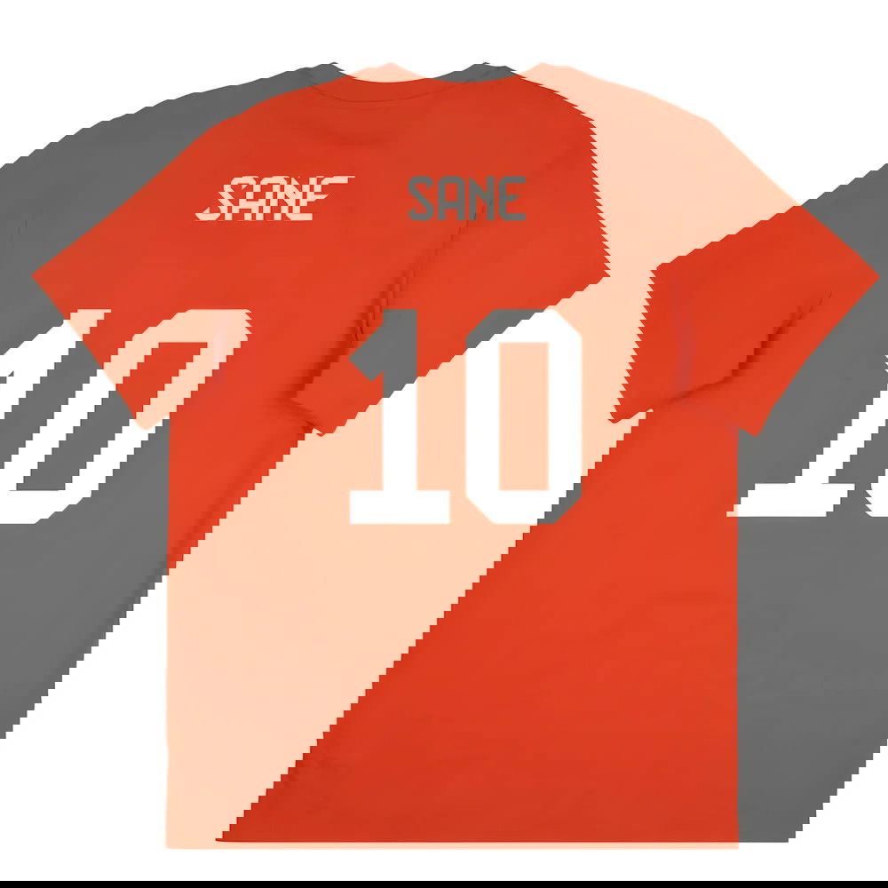 2025-2026 Bayern Munich Seasonal Graphic Tee (Red) (Sane 10)