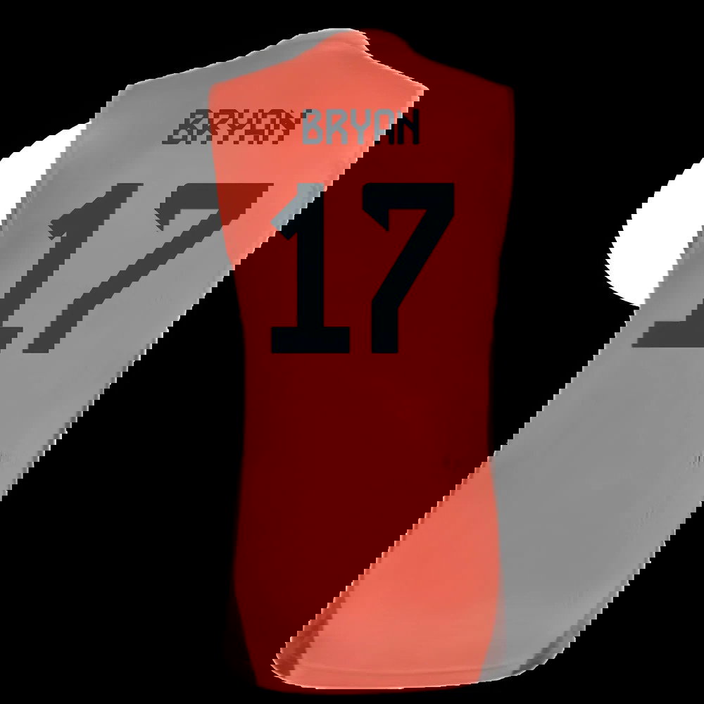 2025-2026 Bayern Munich Sleeveless Jersey (Easy Coral) (Bryan 17)