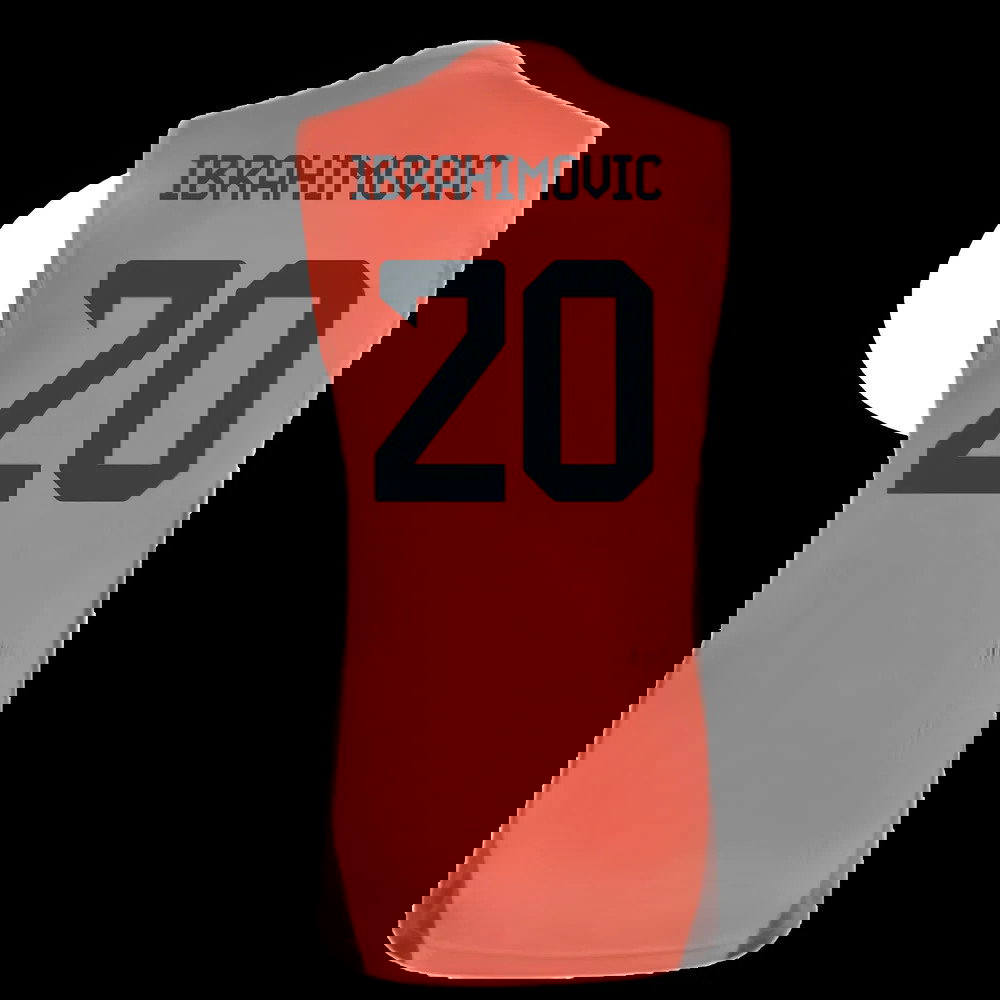 2025-2026 Bayern Munich Sleeveless Jersey (Easy Coral) (Ibrahimovic 20)