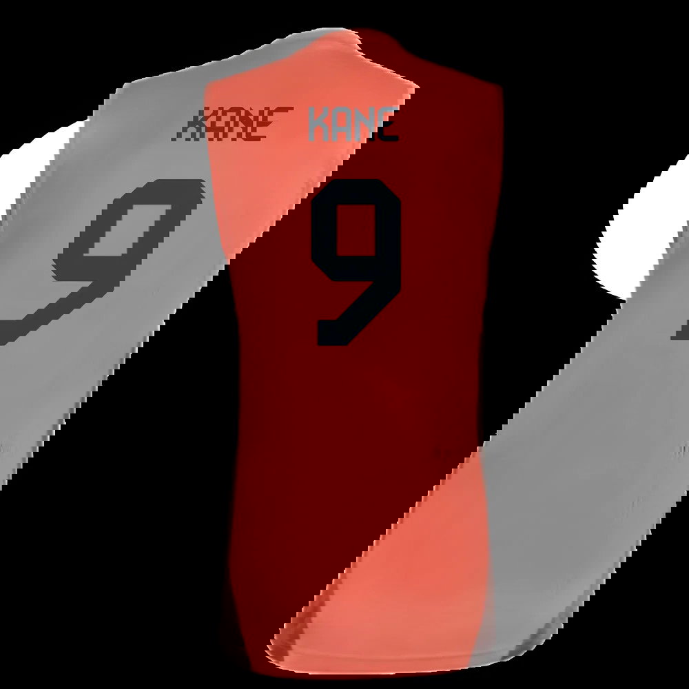 2025-2026 Bayern Munich Sleeveless Jersey (Easy Coral) (Kane 9)