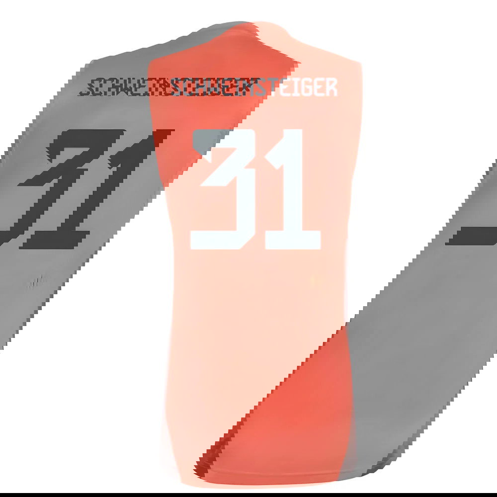 2025-2026 Bayern Munich Sleeveless Jersey (Easy Coral) (Schweinsteiger 31)
