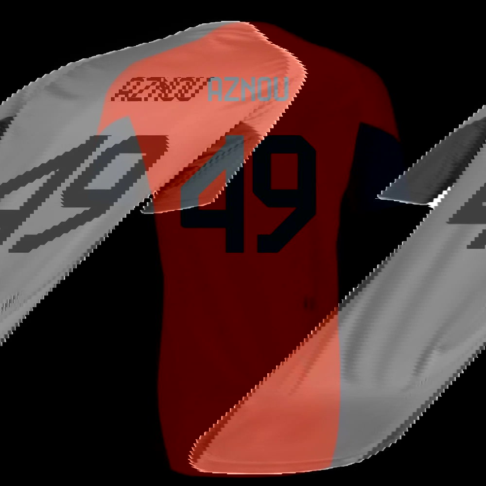 2025-2026 Bayern Munich Training Shirt (Easy Coral) (Aznou 49)