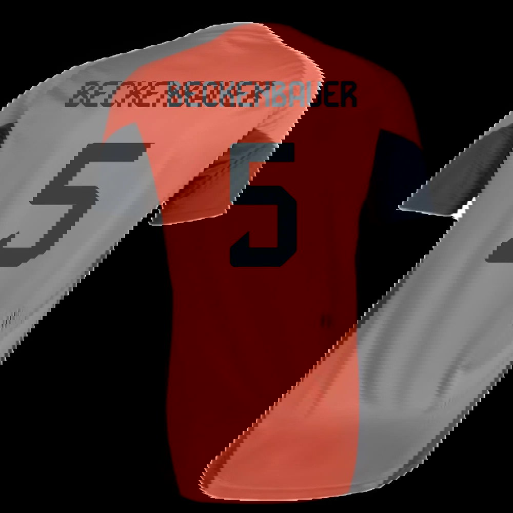 2025-2026 Bayern Munich Training Shirt (Easy Coral) (Beckenbauer 5)