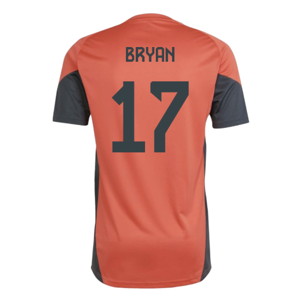 2025-2026 Bayern Munich Training Shirt (Easy Coral) (Bryan 17)