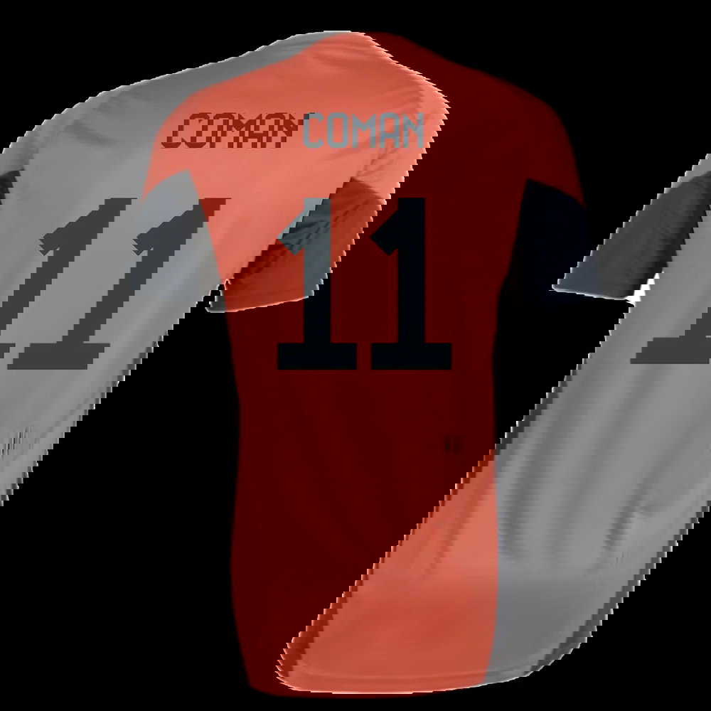 2025-2026 Bayern Munich Training Shirt (Easy Coral) (Coman 11)