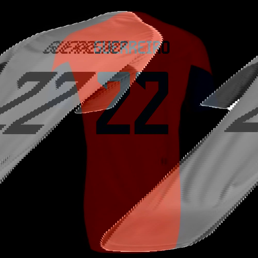 2025-2026 Bayern Munich Training Shirt (Easy Coral) (Guerreiro 22)