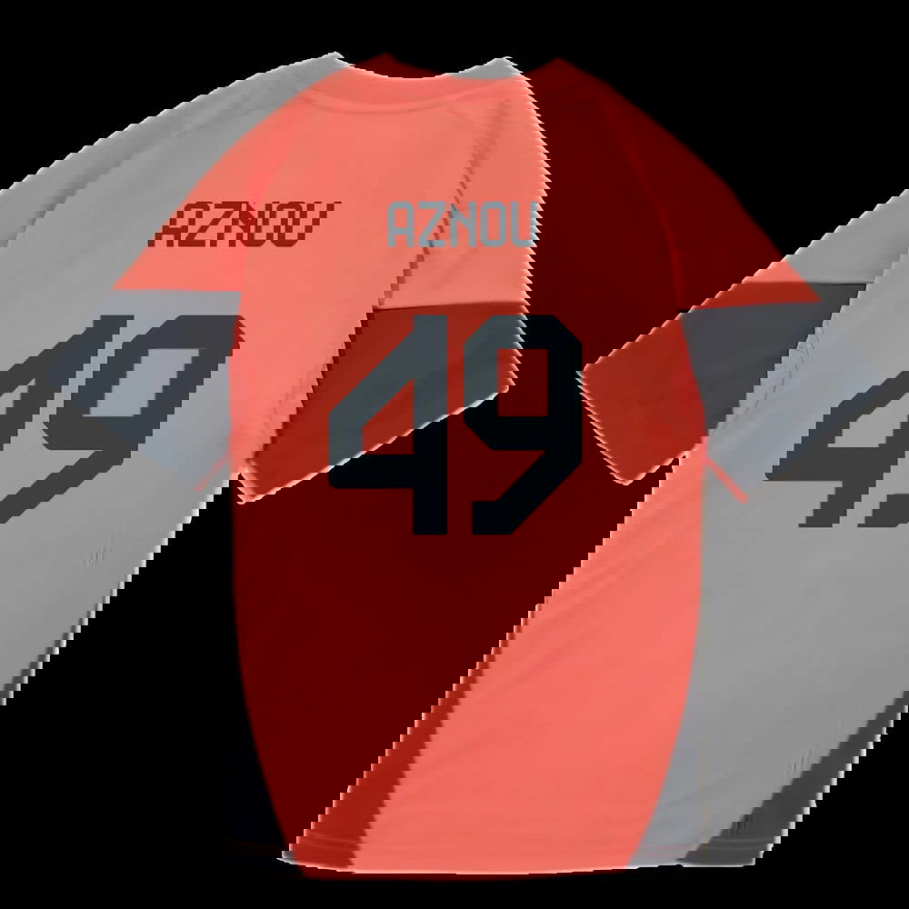 2025-2026 Bayern Munich Training Shirt (Easy Coral) - Kids (Aznou 49)