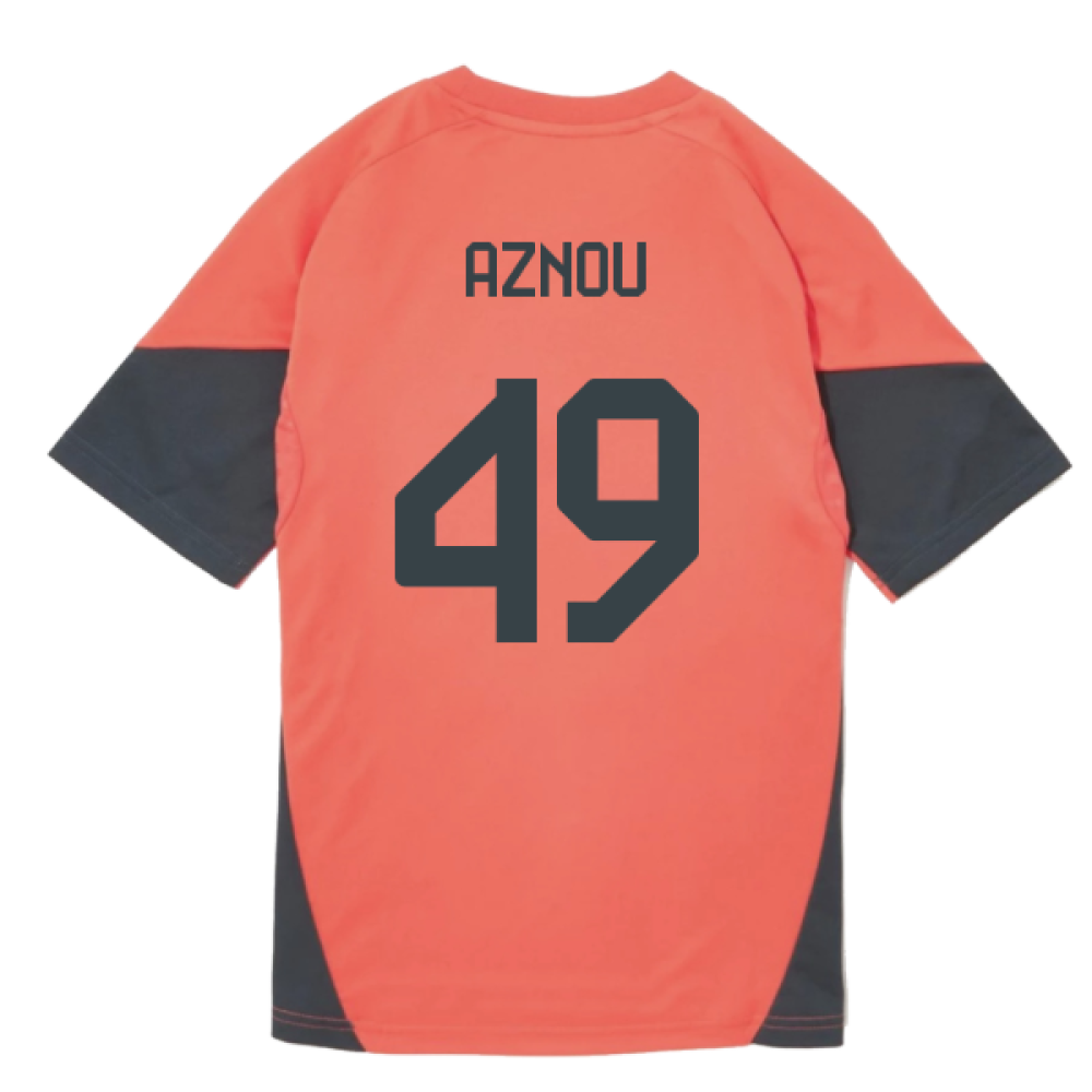 2025-2026 Bayern Munich Training Shirt (Easy Coral) - Kids (Aznou 49)