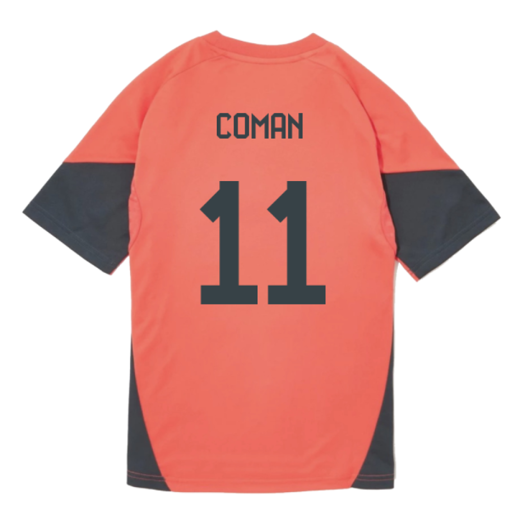 2025-2026 Bayern Munich Training Shirt (Easy Coral) - Kids (Coman 11)