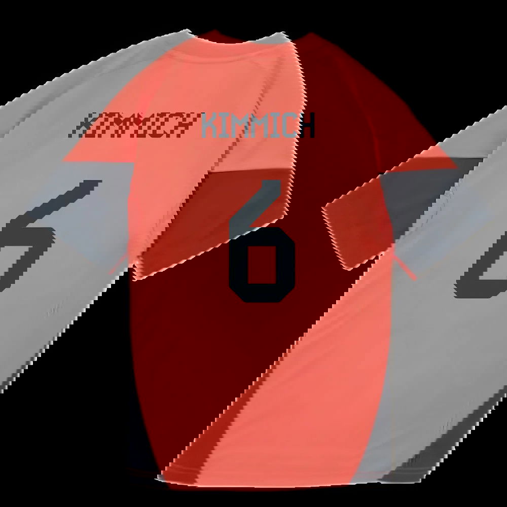 2025-2026 Bayern Munich Training Shirt (Easy Coral) - Kids (Kimmich 6)