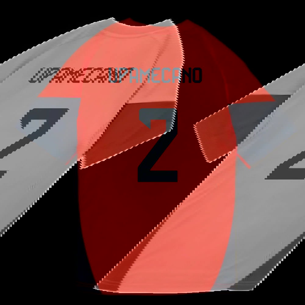 2025-2026 Bayern Munich Training Shirt (Easy Coral) - Kids (Upamecano 2)