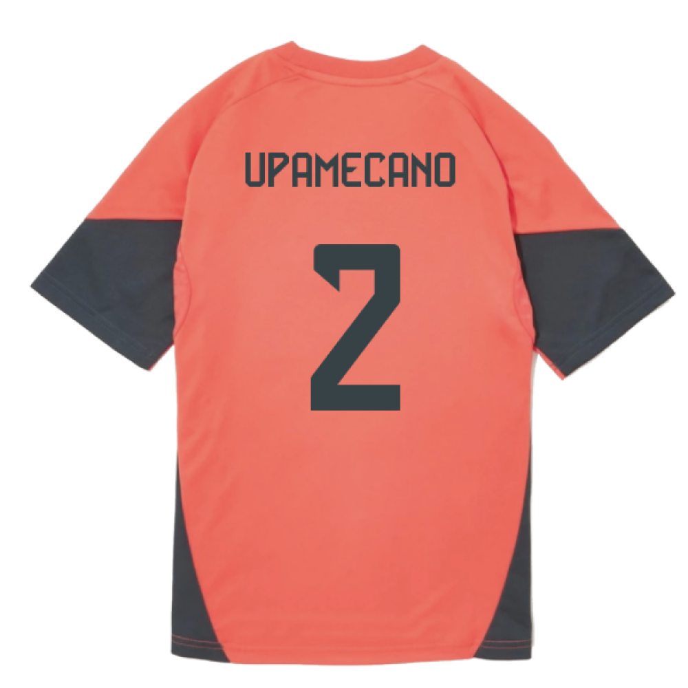 2025-2026 Bayern Munich Training Shirt (Easy Coral) - Kids (Upamecano 2)