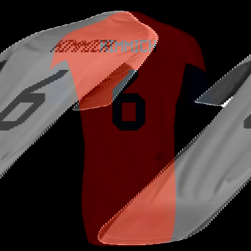 2025-2026 Bayern Munich Training Shirt (Easy Coral) (Kimmich 6)