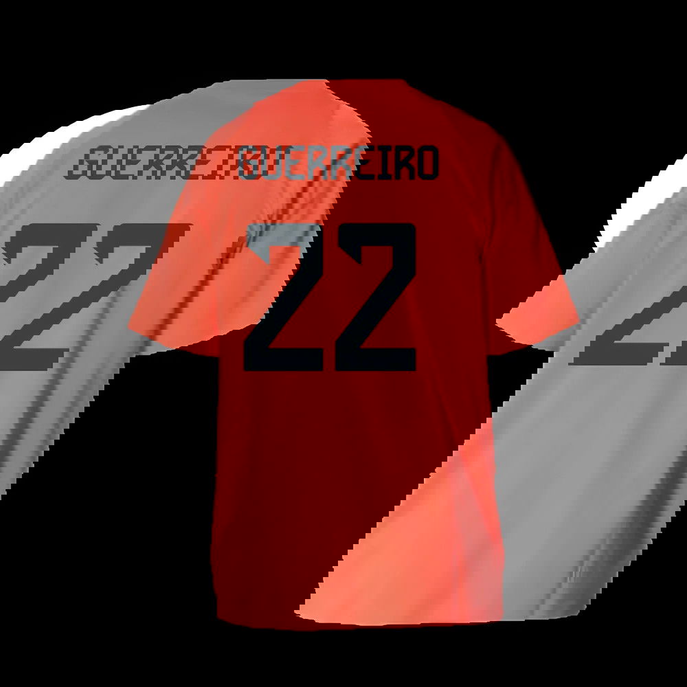 2025-2026 Bayern Munich Training Tee (Easy Coral) - Kids (Guerreiro 22)
