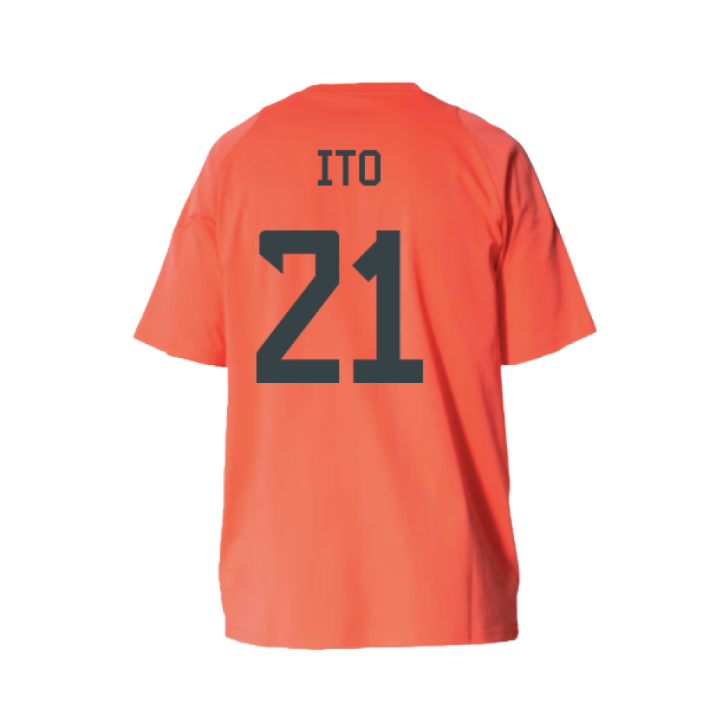 2025-2026 Bayern Munich Training Tee (Easy Coral) - Kids (Ito 21)