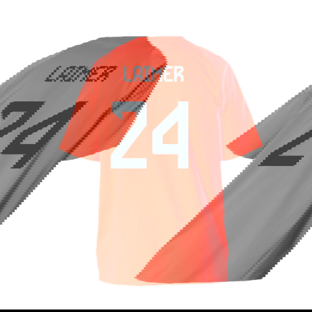 2025-2026 Bayern Munich Training Tee (Easy Coral) - Kids (Laimer 24)