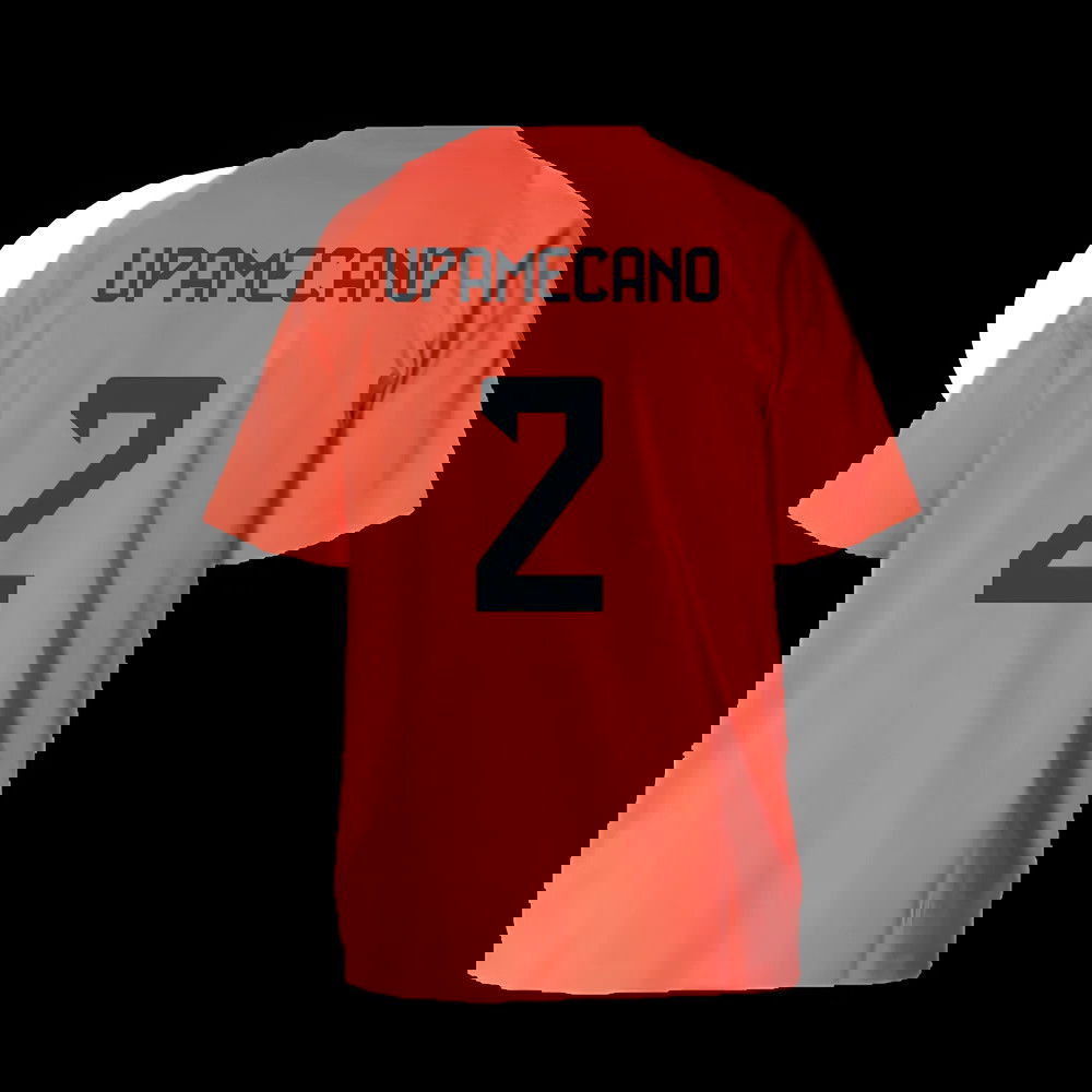 2025-2026 Bayern Munich Training Tee (Easy Coral) - Kids (Upamecano 2)