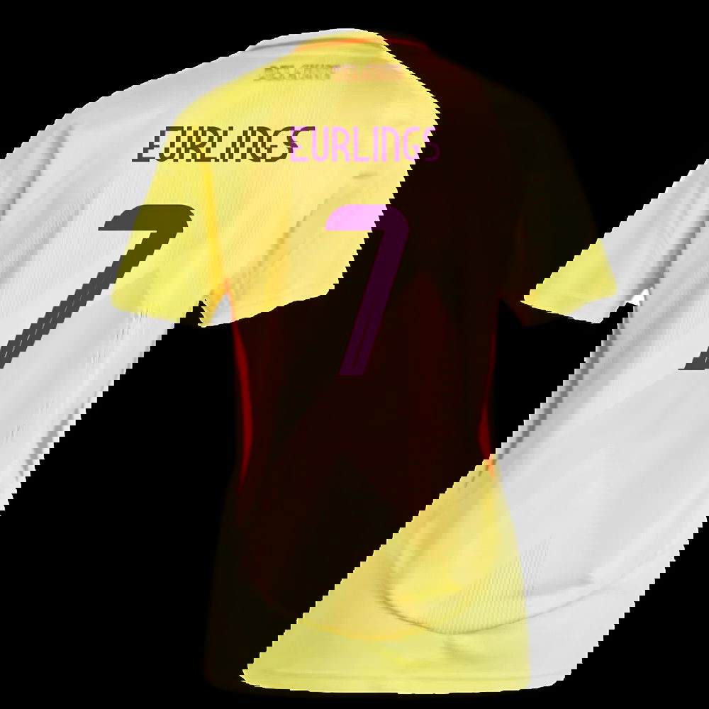 2025-2026 Belgium Womens Team Away Shirt (Ladies) (Eurlings 7)