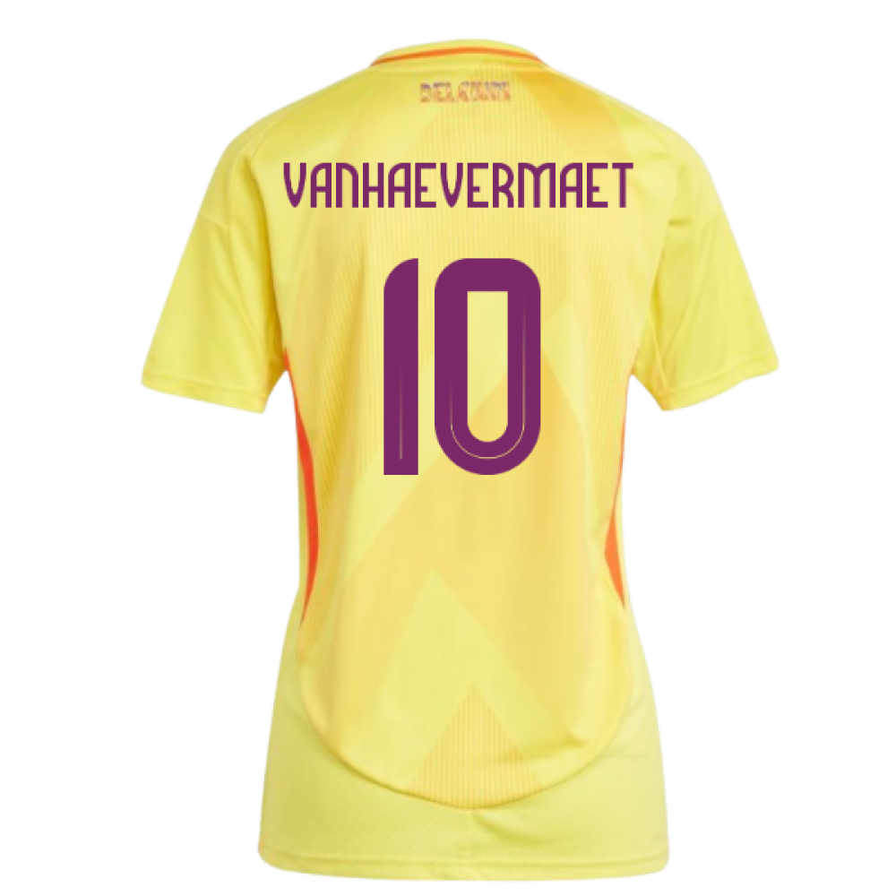 2025-2026 Belgium Womens Team Away Shirt (Ladies) (Vanhaevermaet 10)