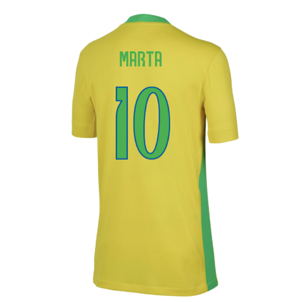 2025-2026 Brazil Womens Team Home Shirt (Kids) (Marta 10)