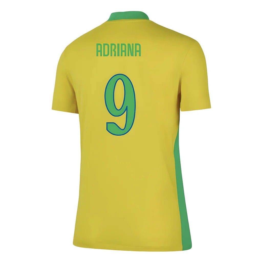 2025-2026 Brazil Womens Team Home Shirt (Ladies) (Adriana 9)