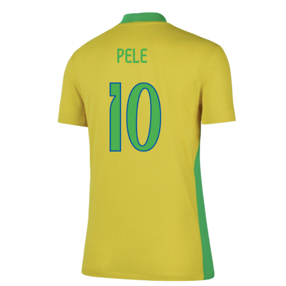 2025-2026 Brazil Womens Team Home Shirt (Ladies) (Pele 10)