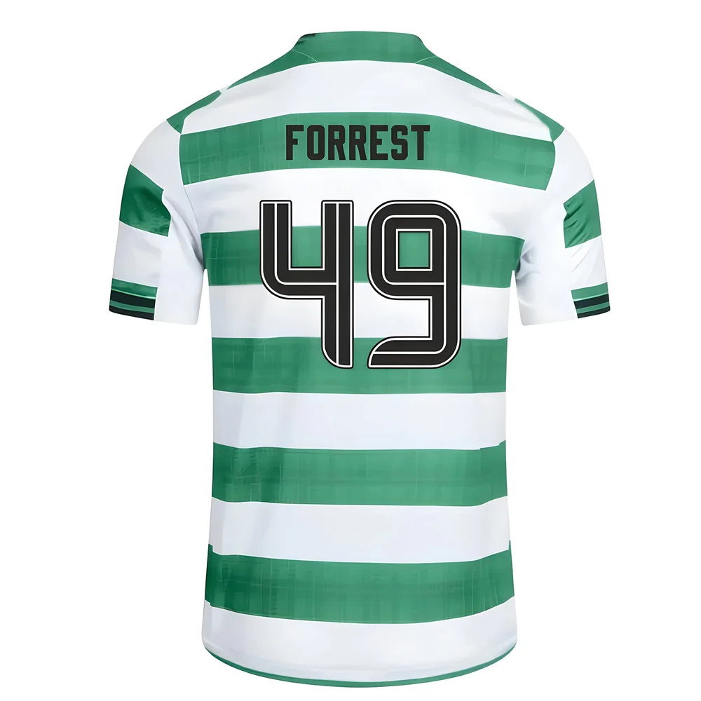 2025-2026 Celtic Authentic Home Shirt (Forrest 49)
