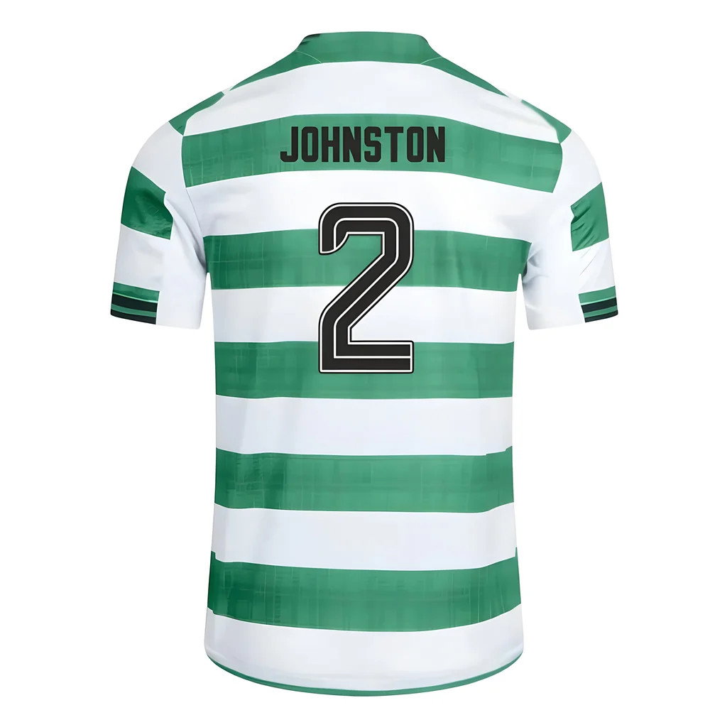 2025-2026 Celtic Authentic Home Shirt (Johnston 2)