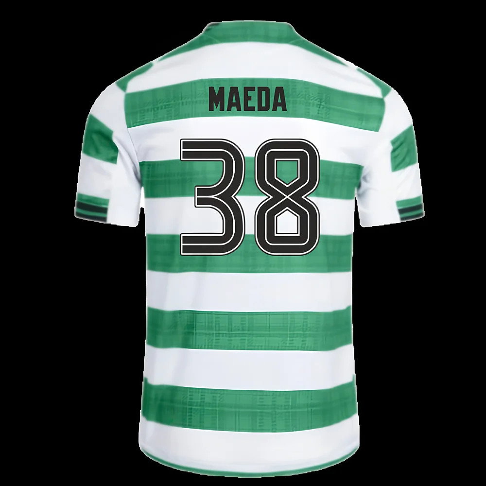 2025-2026 Celtic Authentic Home Shirt (Maeda 38)