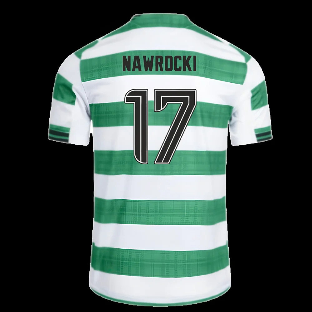 2025-2026 Celtic Authentic Home Shirt (Nawrocki 17)