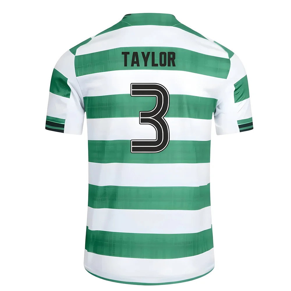 2025-2026 Celtic Authentic Home Shirt (Taylor 3)