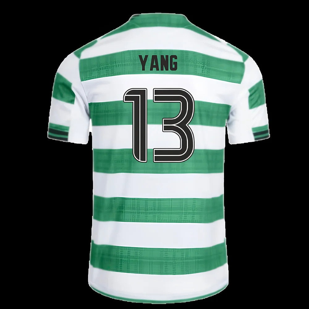 2025-2026 Celtic Authentic Home Shirt (Yang 13)