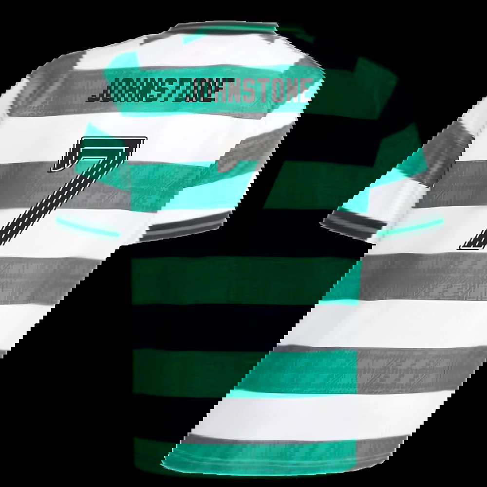 2025-2026 Celtic Home Shirt - Kids (Johnstone 7)