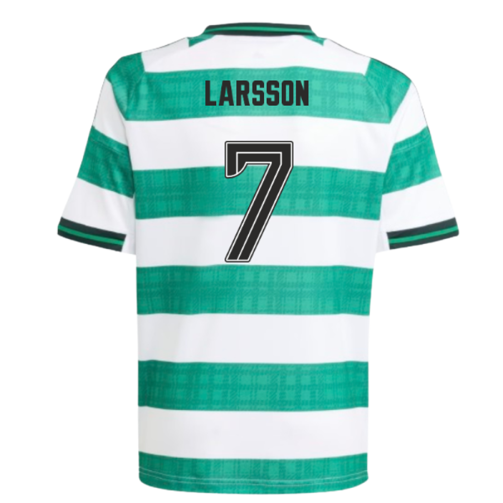 2025-2026 Celtic Home Shirt - Kids (Larsson 7)