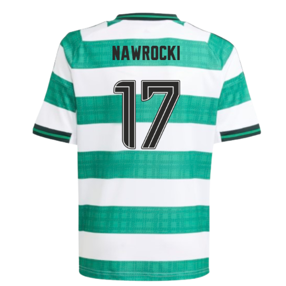 2025-2026 Celtic Home Shirt - Kids (Nawrocki 17)