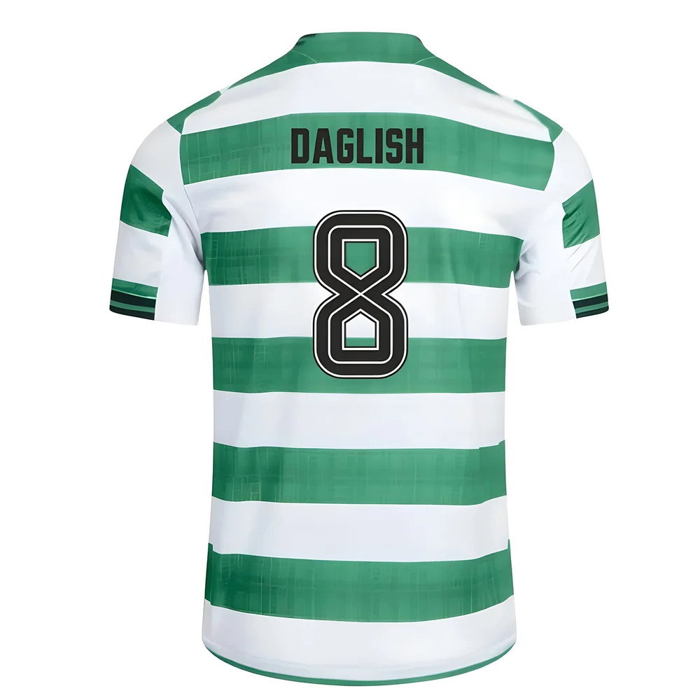 2025-2026 Celtic Home Shirt (No Sponsor) (Daglish 8)