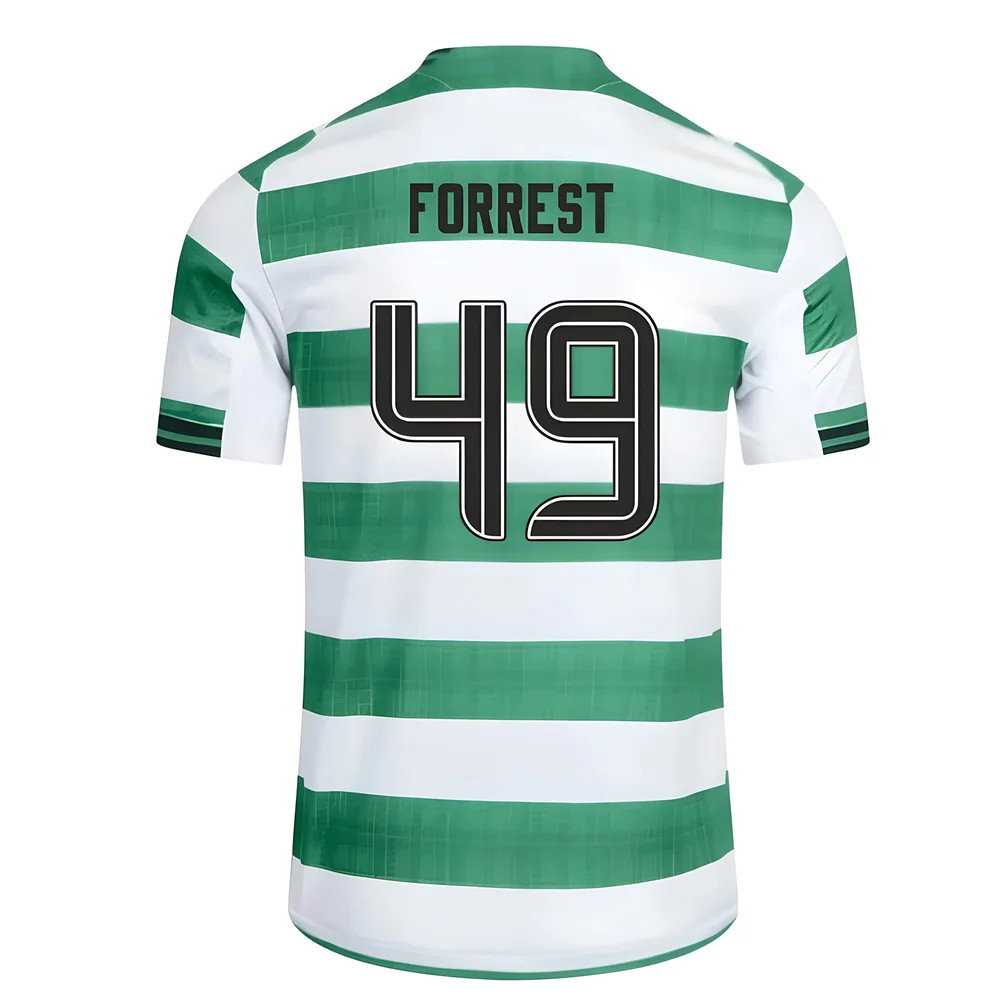 2025-2026 Celtic Home Shirt (No Sponsor) (Forrest 49)