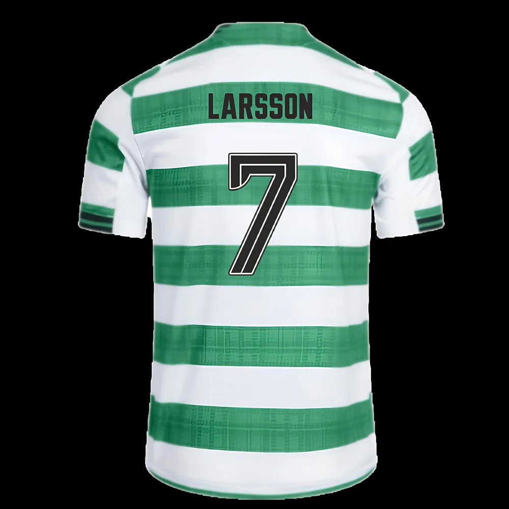2025-2026 Celtic Home Shirt (No Sponsor) (Larsson 7)