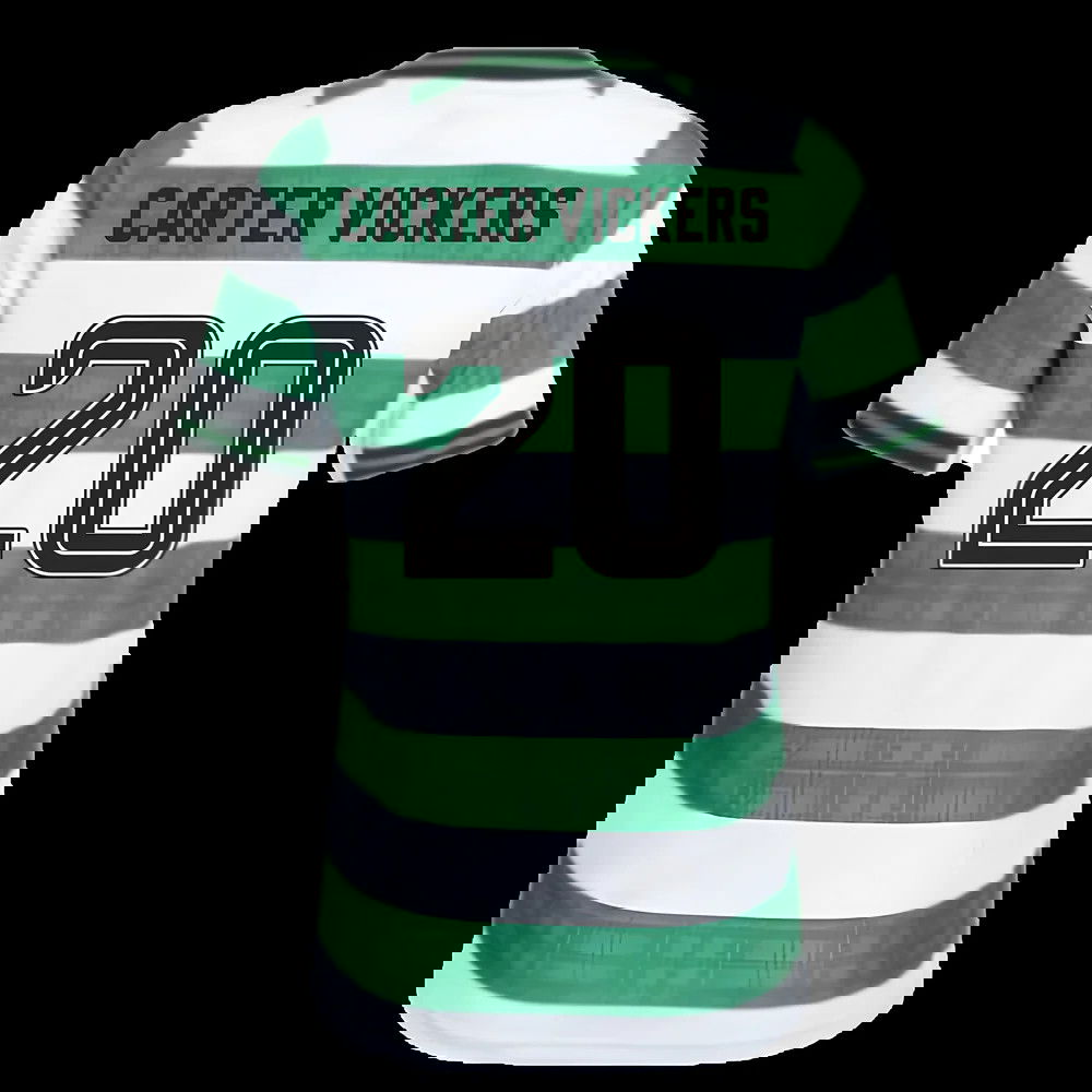 2025-2026 Celtic Home Shirt (Womens) (Carter Vickers 20)