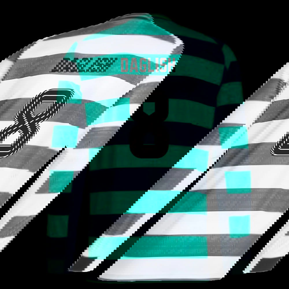 2025-2026 Celtic Long Sleeve Home Shirt (Daglish 8)