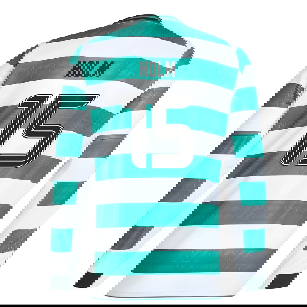 2025-2026 Celtic Long Sleeve Home Shirt (Holm 15)
