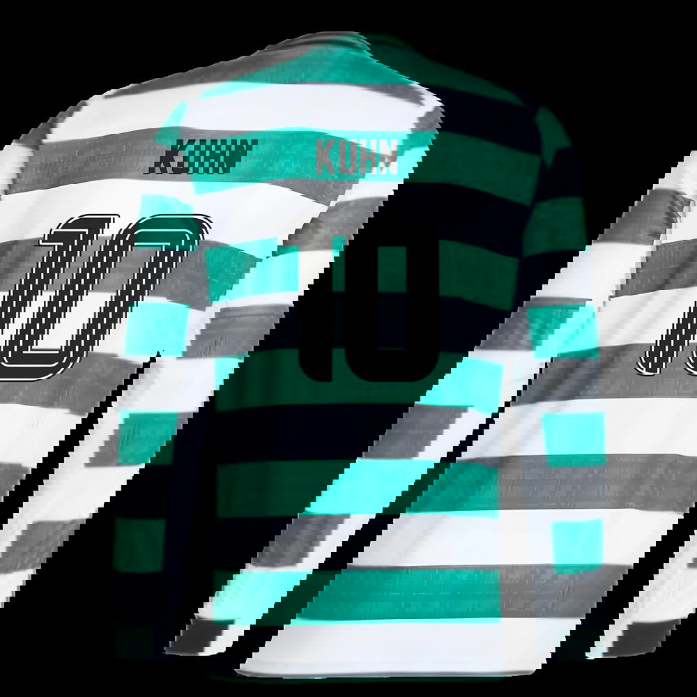 2025-2026 Celtic Long Sleeve Home Shirt (Kuhn 10)