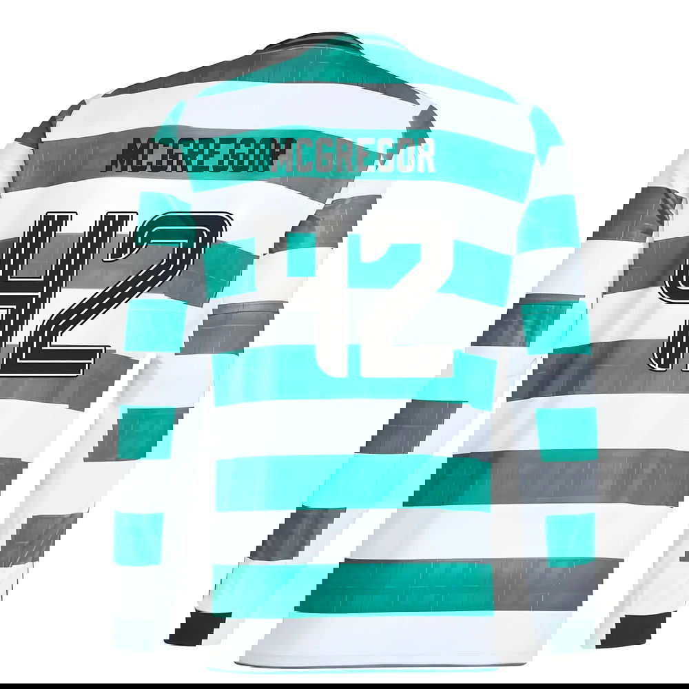 2025-2026 Celtic Long Sleeve Home Shirt (McGregor 42)